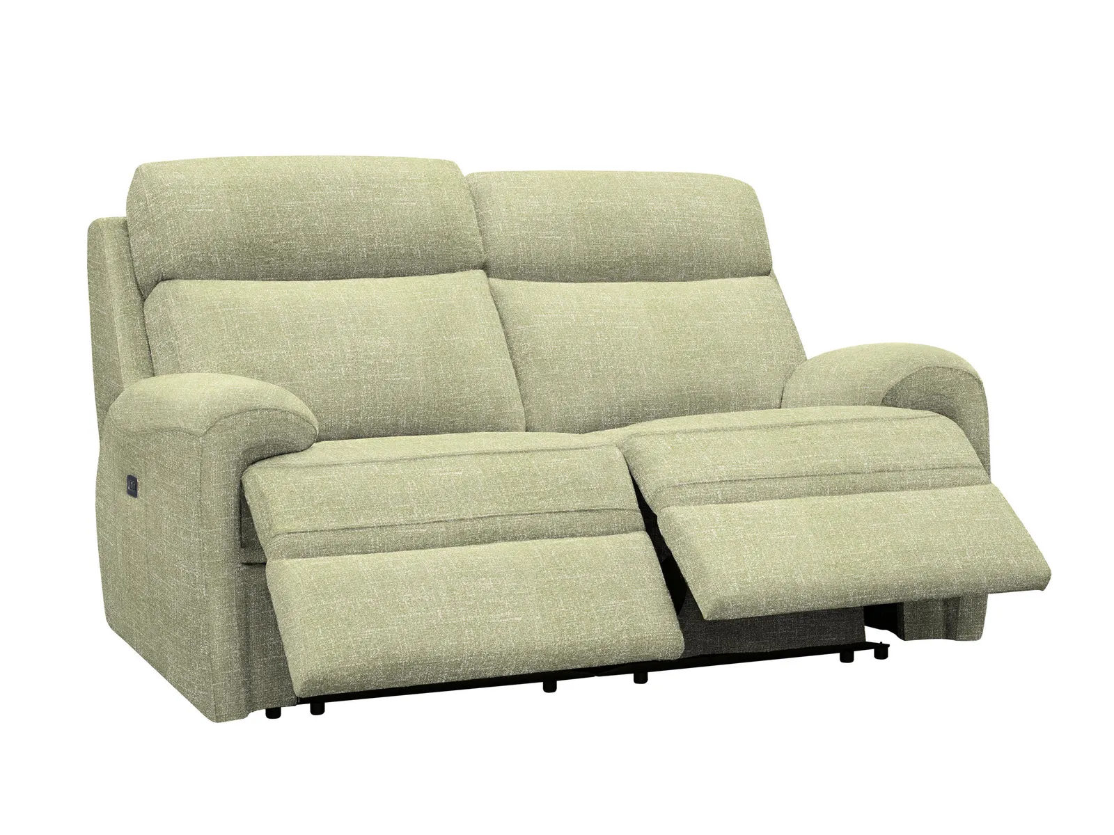 2 Seater Power Recliner Sofa With Heat